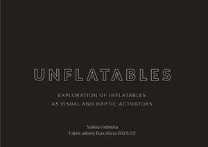 Saskia Helinska - Unflatables