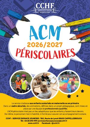 ACM Périscolaire 2025-2026