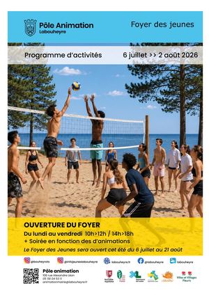 Programme Juillet