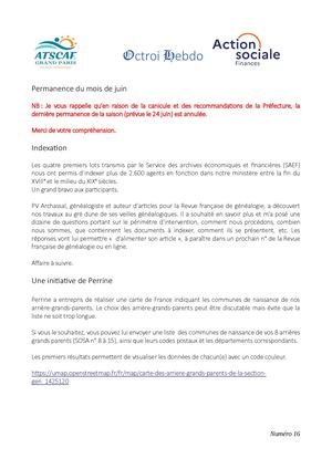 Octroi Hebdo 16 2026