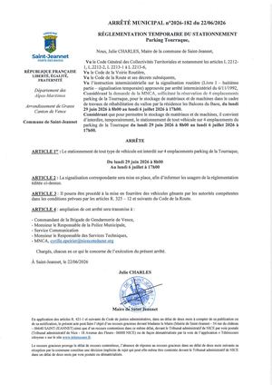Am N°2026 182 Stat Pkg Tourraque Travaux Mnca