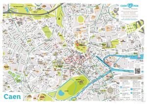 Plan de Caen