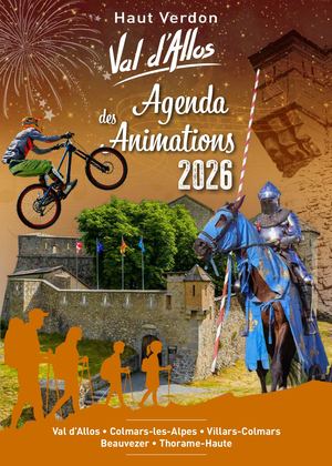 Calendrier des animations Val d'Allos Haut Verdon