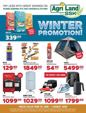 Agri Land SSK Winter Promotion 2026