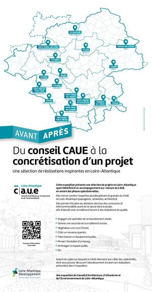 Exposition Avant/Apres : du conseil CAUE à la concrétisation d'un projet