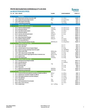 Promo Commerciale 07 & 08 26 FR