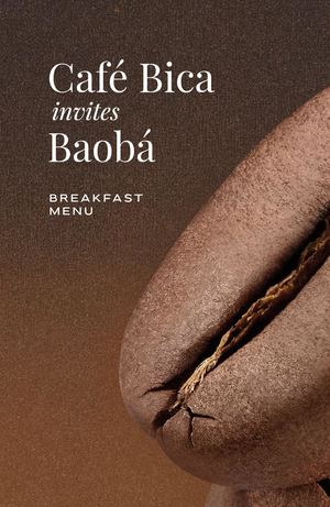 Menu Breakfast Cafe Bica Invites