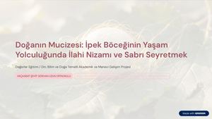 Doganin Mucizesi Ipek Boceginin Yasam Yolculugunda Ilahi Nizami Ve Sabri Seyretmek (2)