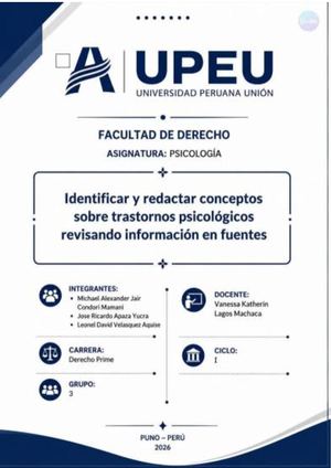 Der4cho Grupo3 Ciclo1 Psicologia