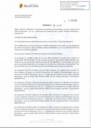 Fichier Parution Des Décisions N°26 218 à 26 220