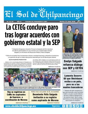 El Sol De Chilpancingo 23 Junio 2026 Compressed