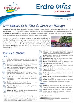 Erdre Infos N°51 - Juin 2026