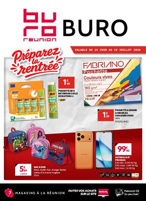 CATALOGUE BURO RÉUNION - PRÉPAREZ LA RENTRÉE 2026