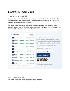 Laurentis Ai - user istruction