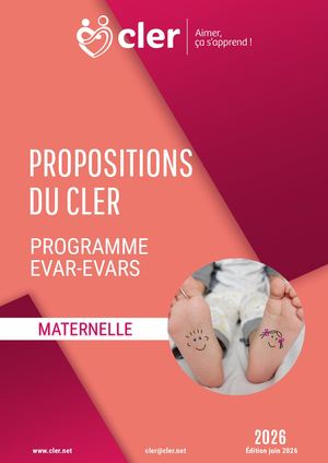 Catalogue Evars 1 Maternelle