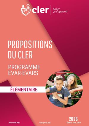 Catalogue Evars 2 Elementaire