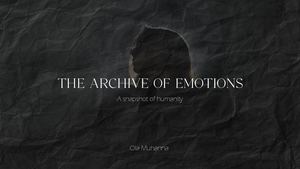 Ola Muahnna - The Archive Of Emotions
