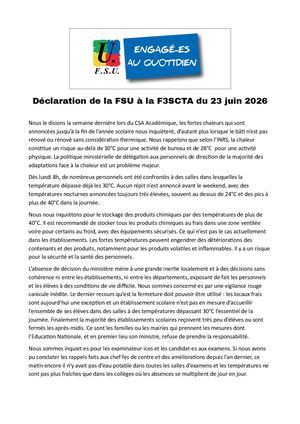 Declaration Fsu 23juin2026 F3scta