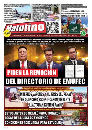 2026 06 23 Diario Matutino Cuz