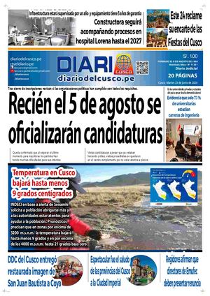 2026 06 23 Diario Del Cusco