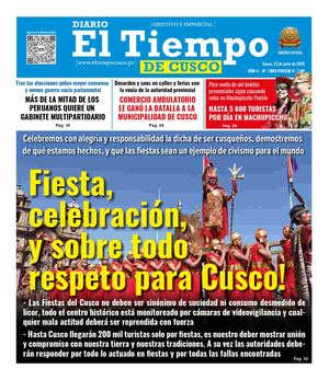 2026 06 23 Diario El Tiempo Cuz