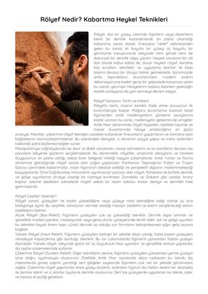 Rolyef Nedir