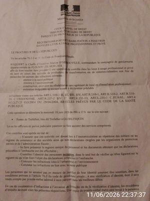 Courrier Du Procureur