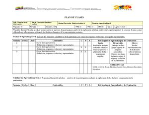 Plan de clase y evaluación  II 2026 LCI4412