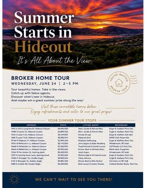 Summer Starts In Hideout
