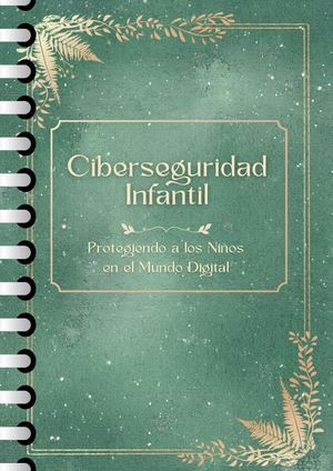 Documento A4 Portada De Libro Elegante Botánico Verde Y Dorado