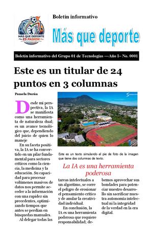 Mas Que Deporte