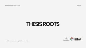 Marcela Duharte Solis - Roots