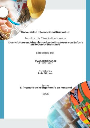 El impacto de la ergonomía en Panamá