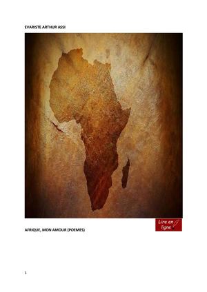 E Arthur Assi Afrique, Mon Amour (Lire En Ligne)