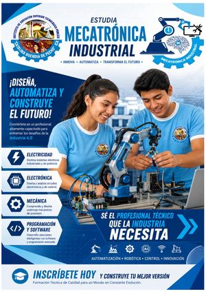El Mundo De La Mecatronica Industrial