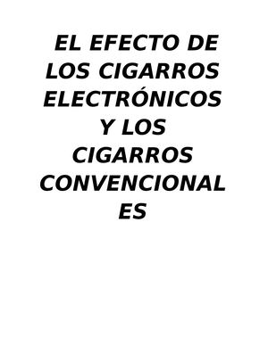 Drogas Efectos