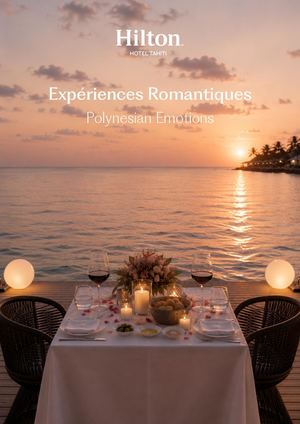 Brochure 2026 Romantic Experiences Hilton Hotel Tahiti