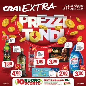 Volantino CRAI Ama Extra Sud dal 25 giugno al 5 luglio