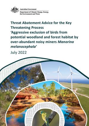 DCCEEW 2022 Threat Abatement Advice Noisy Miner Key Threatening Process