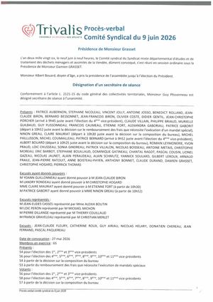 PV Comité syndical 9 juin 2026