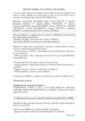 Pv Conseil 22 05 2026