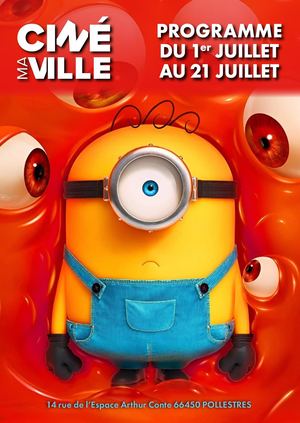 Programme Cinemaville Juillet 1au21