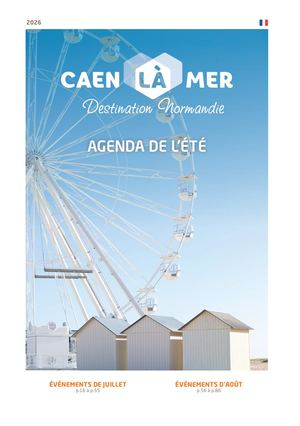 Agenda de l'été 2026 Caen la mer