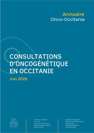 Annuaire des Consultations d'oncogénétique Occitanie