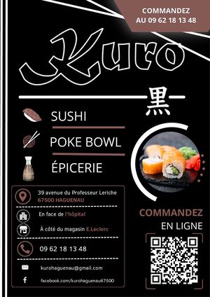Menu Kuro