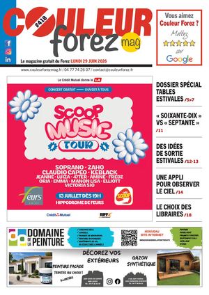 Couleur Forez mag n°418 - 29 Juin 2026