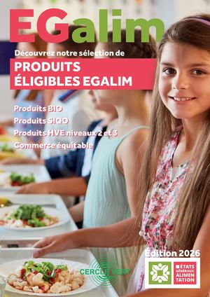 Catalogue EGalim 2026/2027