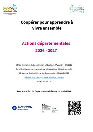 Dépliant Actions 2026 27 Pour Calaméo
