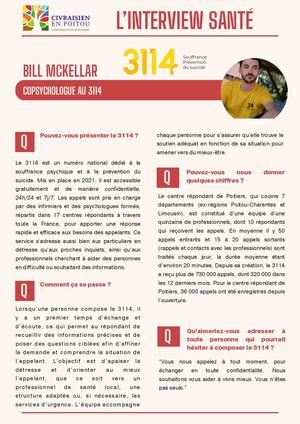 Témoignage Bill Mc Kellar