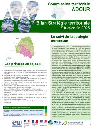 Bilan stratégie territoriale Adour 2025